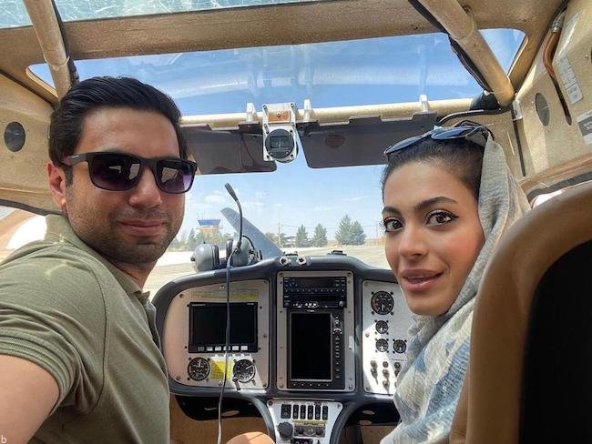 نشاط جهانداری کیست؟ | بیوگرافی دومین خلبان زن ایرانی (+عکس)