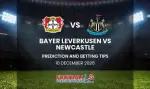 فرم پیش بینی بازی بایرلورکوزن و نیوکسل (لیگ قهرمانان اروپا)